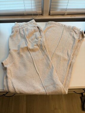 Aerie wide leg sweatpants